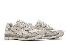 Asics GEL-NYC Oyster Grey Cream Charcoal Grey Ivory Beige Men Size US 7-12
