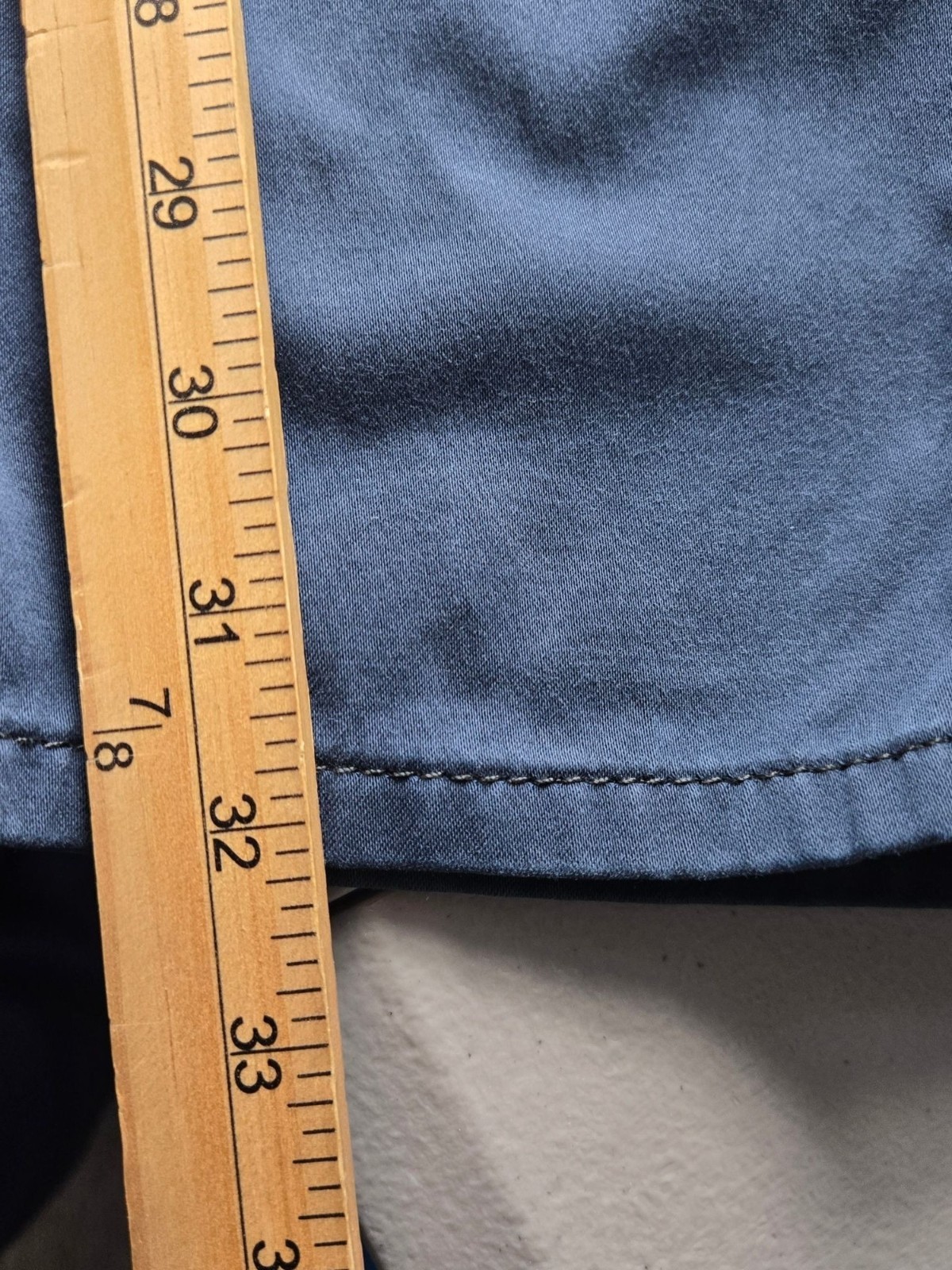 Hugo Boss Mens 33 Navy Slim-Fit Stretch Cotton Pants Business Preppy thumbnail 11