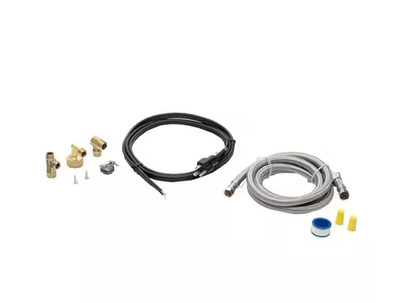 Smart Choice-6' Stainless Steel Dishwasher Install Kit W/ Power Cord New/OpenBox