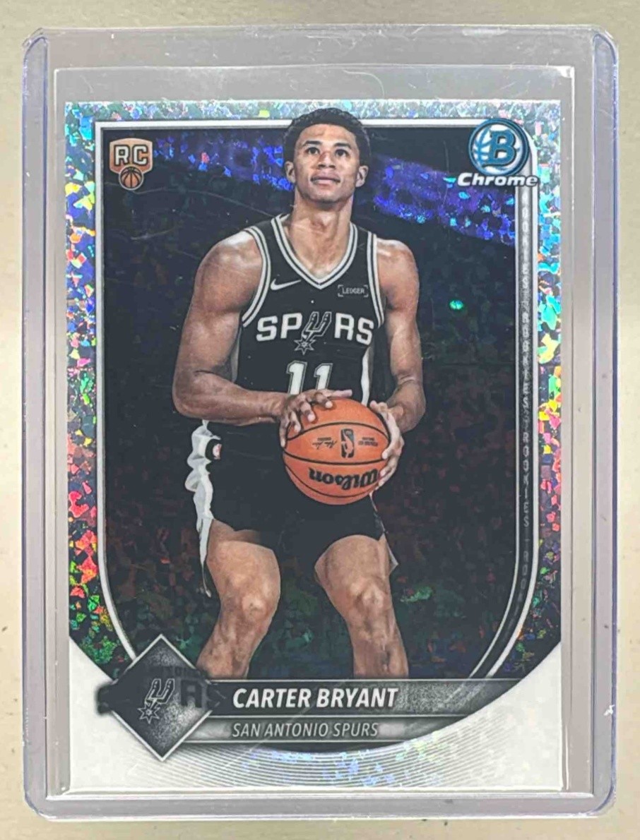 Carter Bryant 2025 Bowman Chrome #BCV-14 Mini Diamond Refractor Rookie RC