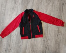 Boys Nike JORDAN Sz. 5,6 GUC-EUC Shirt Athletic Zip Up Jacket