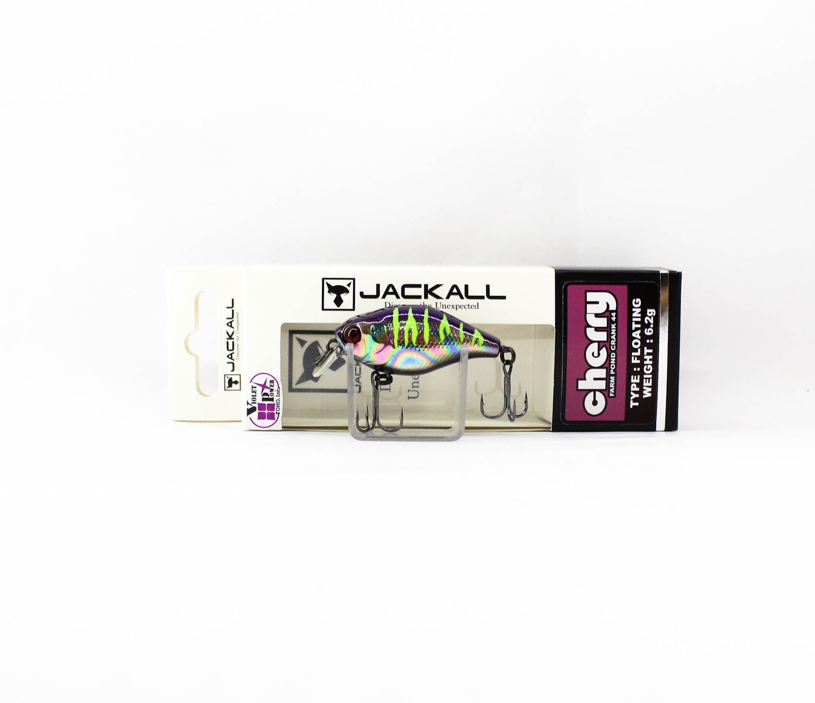 Jackall Cherry 44F Floating Lure UV Ul Tamamushi Tiger (3395)