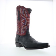 Dingo Rio Lobo Herren Schwarz Leder Stiefel