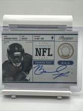 2012 Playoff Prestige - NFL Passport Bernard Pierce #13 Signatures
