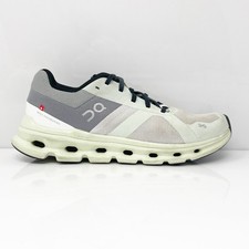 On Womens Cloudrunner 2 White Running Shoes Sneakers Size 7.5