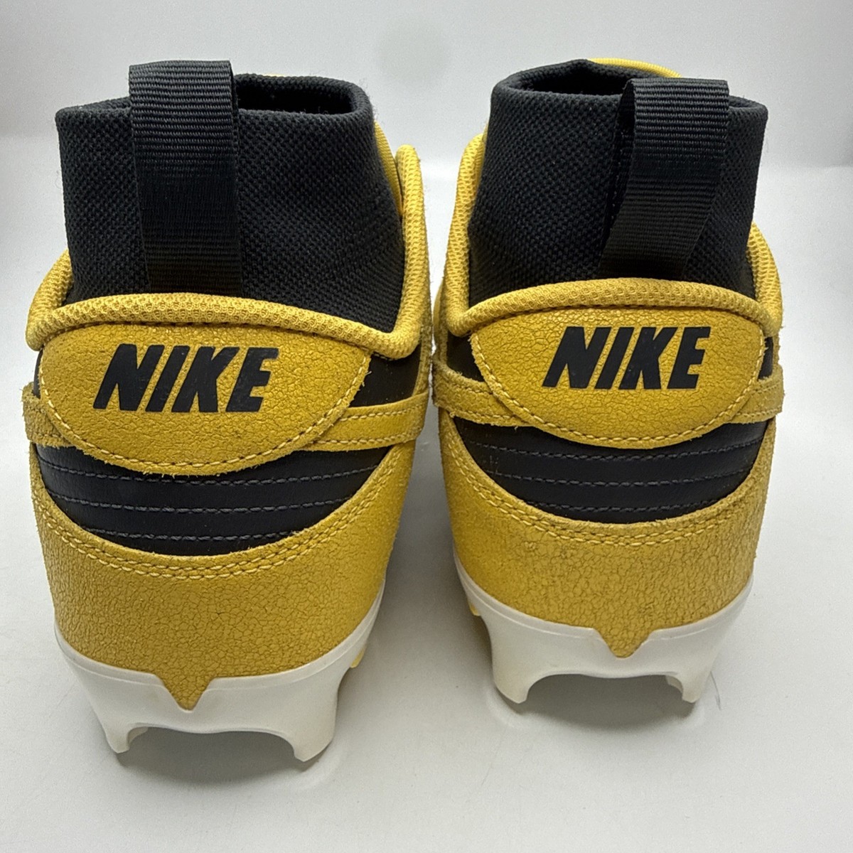 Nike Alpha Menace Dunk SE Black Yellow Iowa Football Cleats HV6925 Men’s Size 16 Nike Alpha Menace 4 Dunk black Yellow Flare Cleats Men main image 2