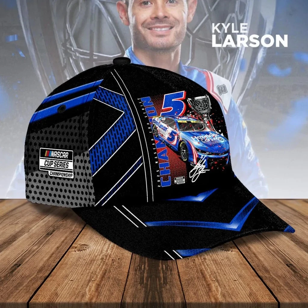 Kyle Larson 2025 NASCAR Cup Series Champion Cap