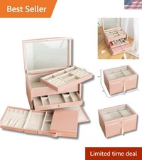 Jewelry Storage Box Travel Case Organizing Jewelry Box for Girls Women