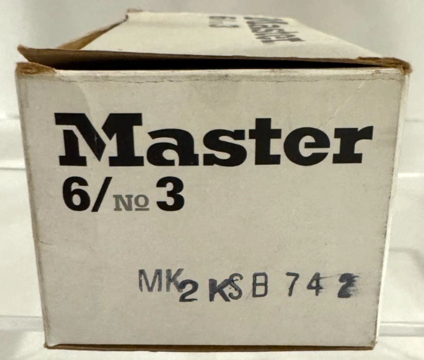 Master Lock No 3 Commercial Maximum Security Locks NIB - Pack of 3 - Image 3 of 4