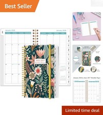 Stylish 18- Calendar 2026-2027 with Comprehensive Organization Features