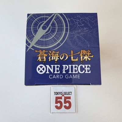 ONE PIECE Card The Azure Sea's Seven OP-14 OP14 Box Japanese Tape