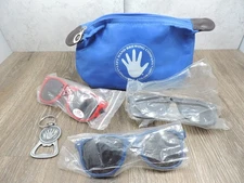 Brewerania Sunglasses and Pouch Left Hand Sam Adams & Victory