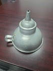 Vintage Threaded tin multi purpose wet dry funnel w/ removable spout — photo 1