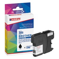 Edding EDD-385 Schwarz Druckerpatrone Kompatibel Zu Brother LC-1100BK