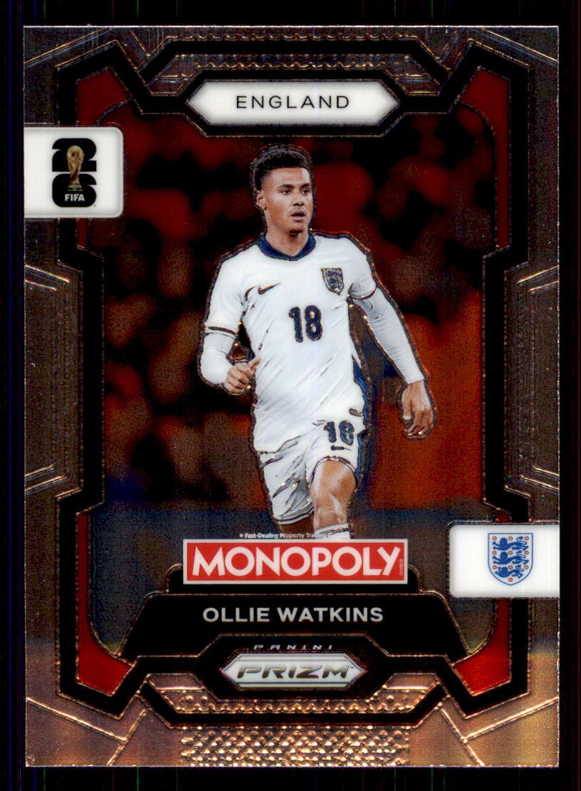2026 Panini Prizm Monopoly FIFA World Cup #25 Ollie Watkins England