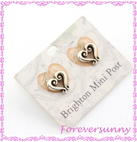 Brighton Genoa Heart Mini Post Earrings