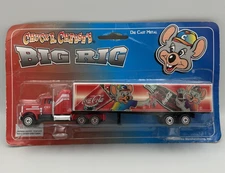 Chuck E Cheese Coca Cola Big Rig Semi Truck 2001 Die Cast Toy Vehicle New in Box