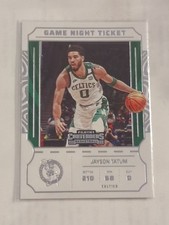 2022-23 Panini Contenders #2 Jayson Tatum Game Night Ticket