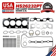 MLS Full OEM Head Gasket Set w/Bolts Fits For 2007-2011 TOYOTA CAMRY 2.4L 2AZFXE