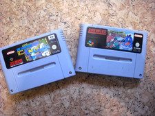 ebay® Auktion 198354514437 | Super Mario World 2/ Yoshis Island+ Die Schlümpfe/ Reisen um die Welt SNES Modul Thumbnail of ebay® auction 198354514437 | Super Mario World 2/ Yoshis Island+ Die Schlümpfe/ Reisen um die Welt SNES Modul