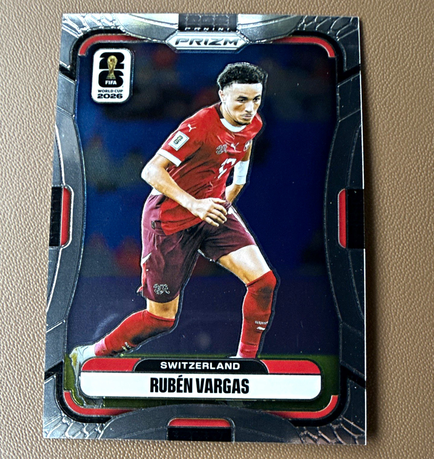 Panini 2026 Prizm FIFA World Cup Soccer Ruben Vargas #424 Switzerland