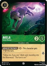 Lorcana TCG- Akela - Forest Runner [(10) - 90/204] NM Common