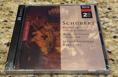Schubert Violin And Piano by Szymon Goldberg (CD, 2001) 2-CD NEW SEALED