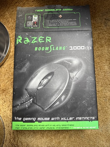 Razer Boomslang 3000 Dpi New !! Rare Gamemouse - Zdjęcie 3 z 8