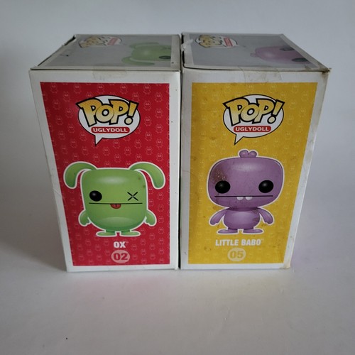 Funko Pop! Uglydoll - Green Ox #02 Little Babo #05 DIRTY BOX - Picture 3 of 5