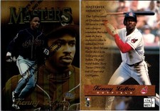 1997 Topps Finest Masters GOLD RARE Kenny Lofton card #174 Cleveland Indians
