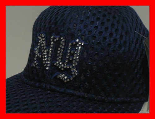 KB ETHOS NY New York Mesh Flat Peak Cap Hat - Picture 3 of 9