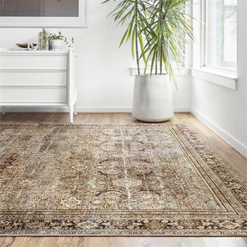 Loloi II Layla 9' x 12' Rug in Olive and Charcoal eBay