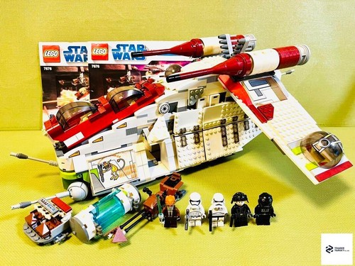 LEGO Star Wars Republic Attack Gunship 7676 In 2008 Used Retired P3