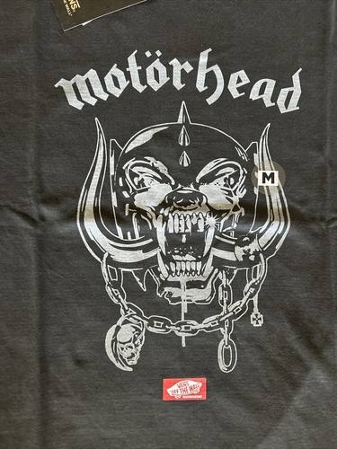 Vans X MOTORHEAD Warpig T-Shirt Born To Lose - Live To Win Metallica Kiss-Med - Picture 2 of 8