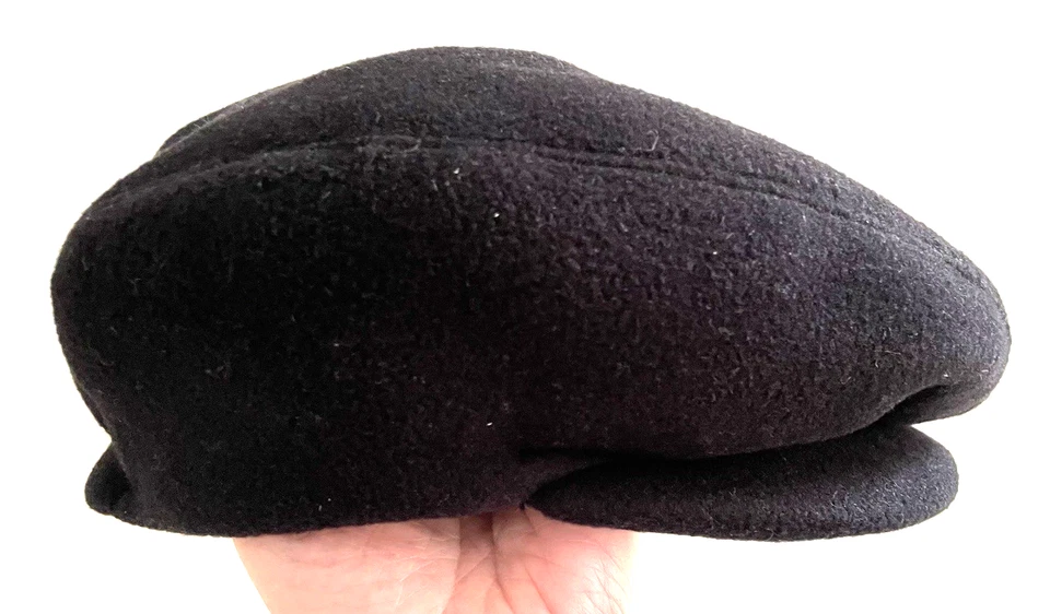 FOWNES POLARTEC 抓绒贝雷帽出租车帽黑色帽子 ONE SIZE WPL9522 — 第 2/4 张图片
