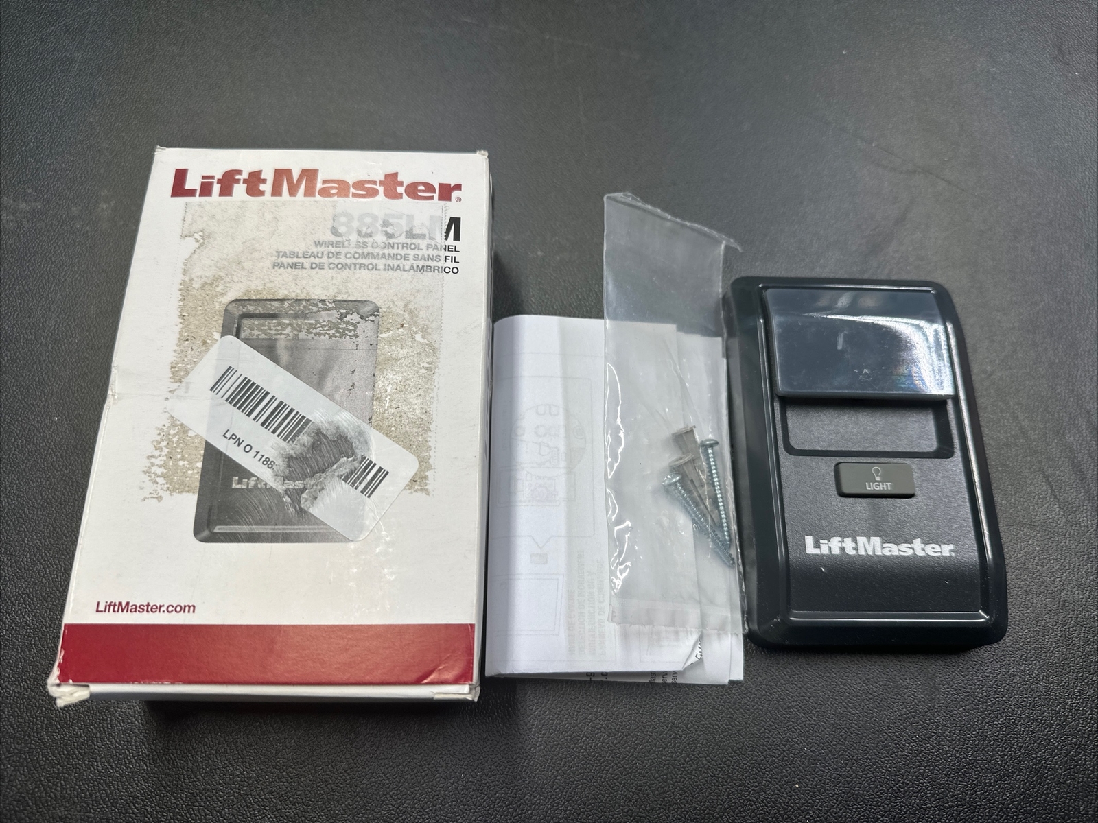 885LM LiftMaster Chamberlain LiftMaster Garage Door Wall Control