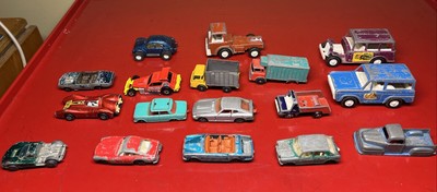 Vintage Hot Wheels Matchbox Tootsie Tonka Playart Lot Of 17 Toy Die Cast Redline