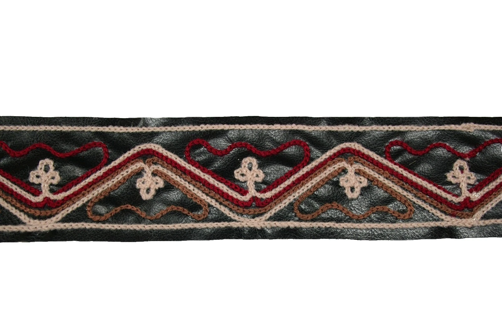 Adornos de Costura Bordado de color negro