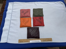 1950's Lot 5 Little Yankee Genuine Bean Bag Game Pieces Only Varies Colors