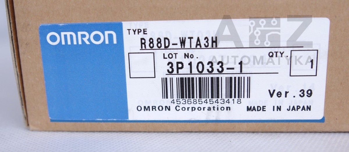 OMRON AC SERVO DRIVER R88D-WTA3H ( R88DWTA3H ) ! NEW IN BOX ! | eBay