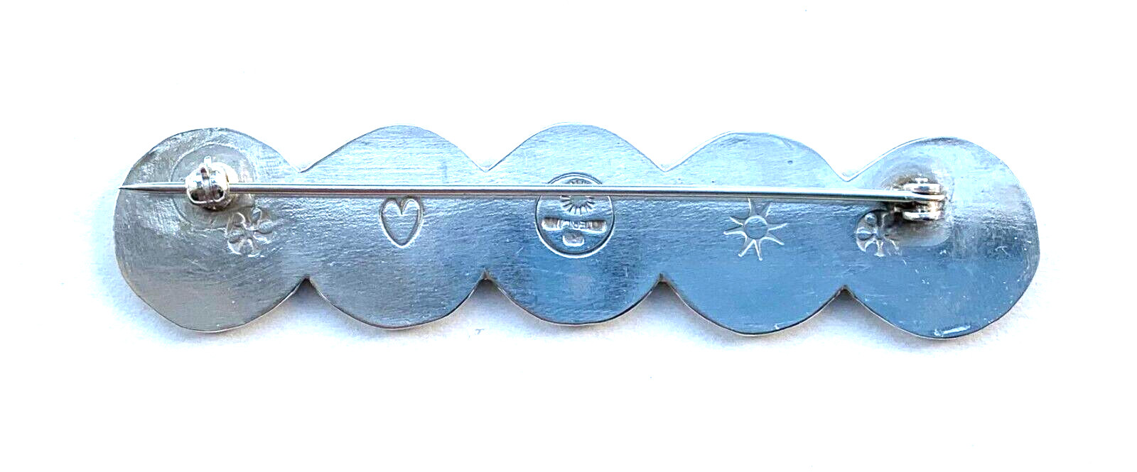 Rare Beautiful Native Ethnic Solid Sterling Silve… - image 7