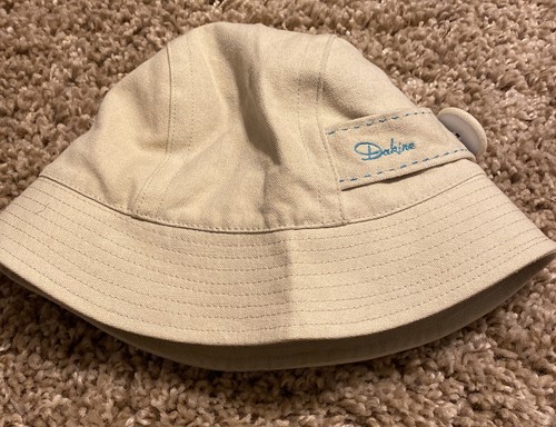 Dakine Tan Bucket Hat Teal Accent Stitching *EUC* Summer Beach Travel Casual Fun - Picture 5 of 8