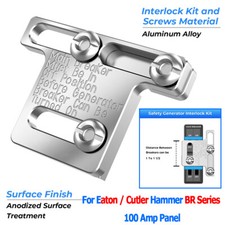 Generator Interlock Kit For Eaton / Cutler Hammer BR Series 100 Amp Panel USA