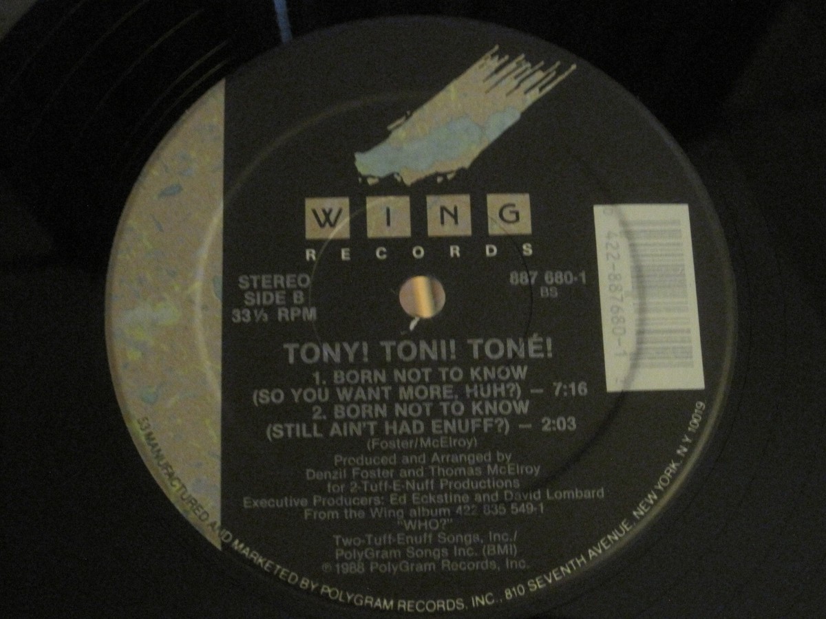 TONY! TONI! TONE! BORN NOT TO KNOW 12