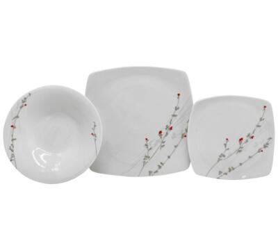 ANDREA FONTEBASSO GESCHIRRSERVICE 55-TEILIG 12-SITZER MIT KAFFEE - ENERGY FLORAL