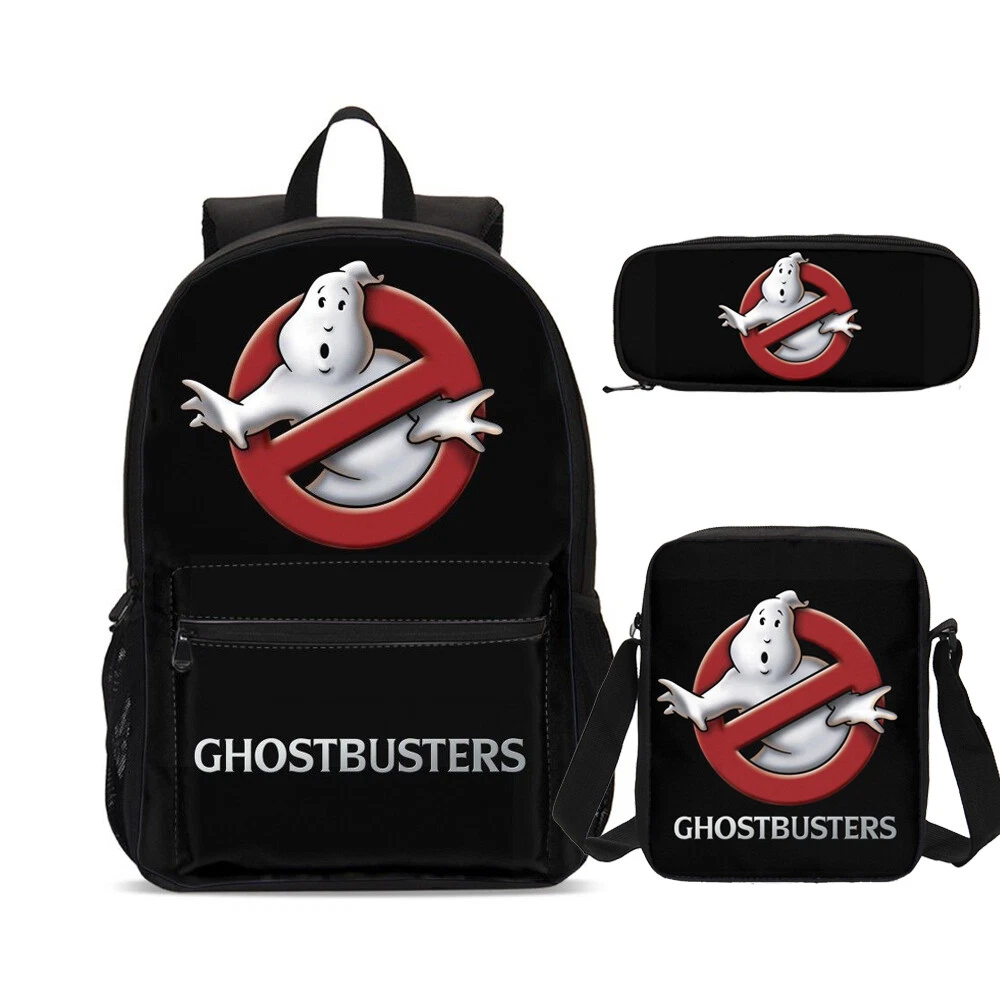 Ghostbusters No Ghost Movie Backpack Set for Boys and Girls