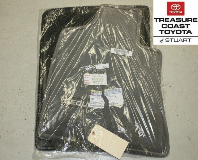 20042007 Toyota Sequoia Carpet Floor Mats 4pc Charcoal for sale online