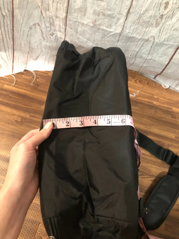 Mochila Bolso Mensajero American Tourister Negra Correa para Hombros Foto 4 de 4