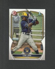 2023 Bowman Luis Lara 1st Bowman BP-100 Milwaukee Brewers