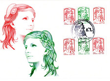 4774A1+ FDC     CARTE   1er JOUR     MARIANNE ET LA JEUNESSE  SALON D' AUTOMNE